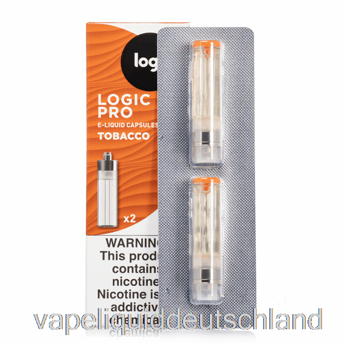 Logic Pro Nachfüllkapseln Tabak-Vape-Flüssigkeit